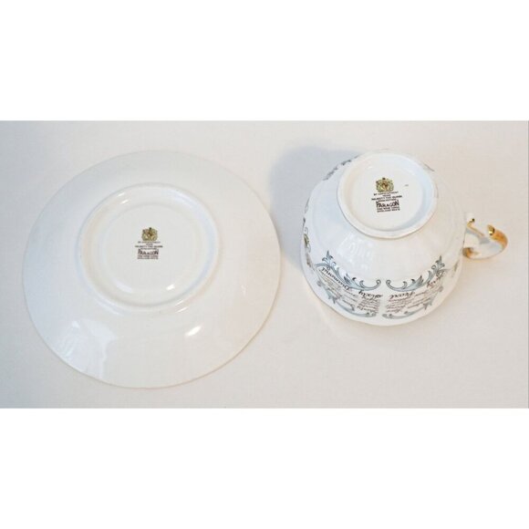 Vintage Paragon Teacup and Saucer Happy Anniversary Gift - Picture 5 of 7